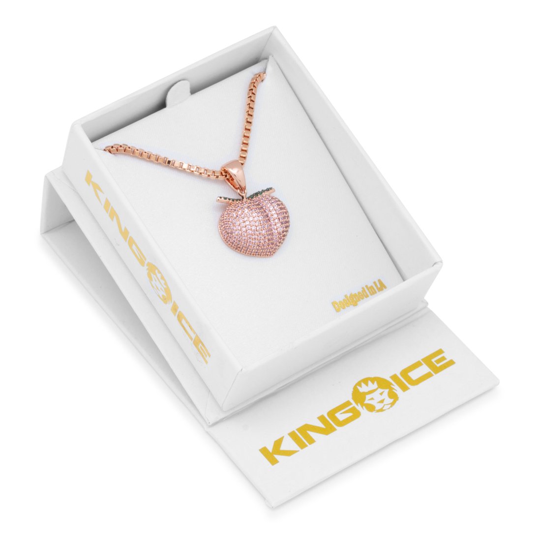 Peach Emoji Necklace