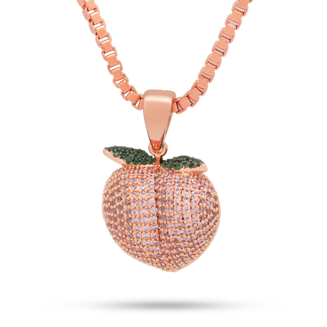 Peach Emoji Necklace