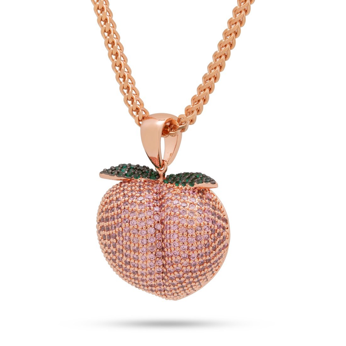 Peach Emoji Necklace