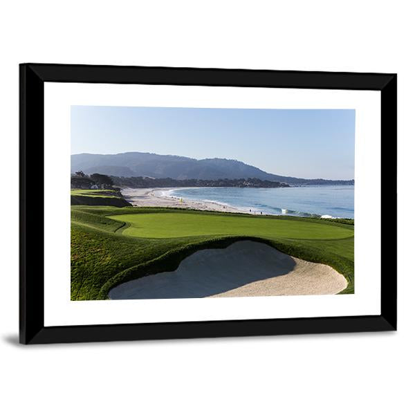 Pebble Beach Golf Link Canvas Wall Art-3 Horizontal-Gallery Wrap-25" x 16"-Tiaracle