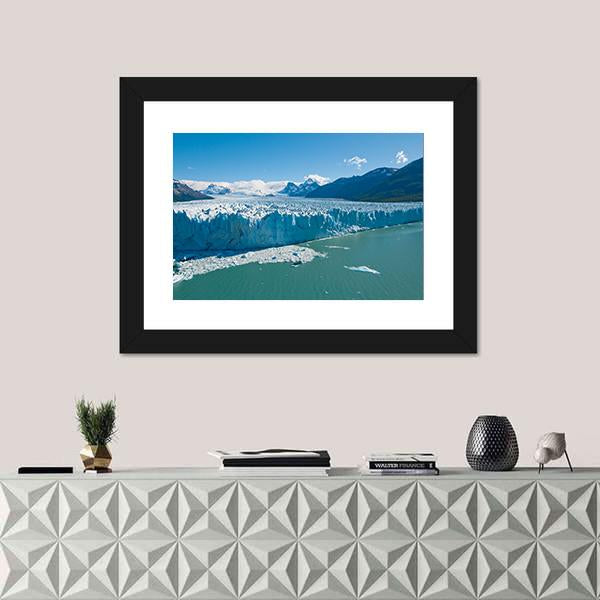 Perito Moreno Glacier Patagonia Argentina Canvas Wall Art-1 Piece-Framed Print-20" x 16"-Tiaracle