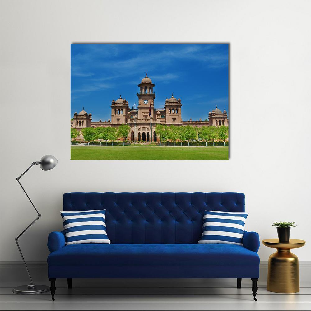 Peshawar University Pakistan Canvas Wall Art-1 Piece-Gallery Wrap-48" x 32"-Tiaracle