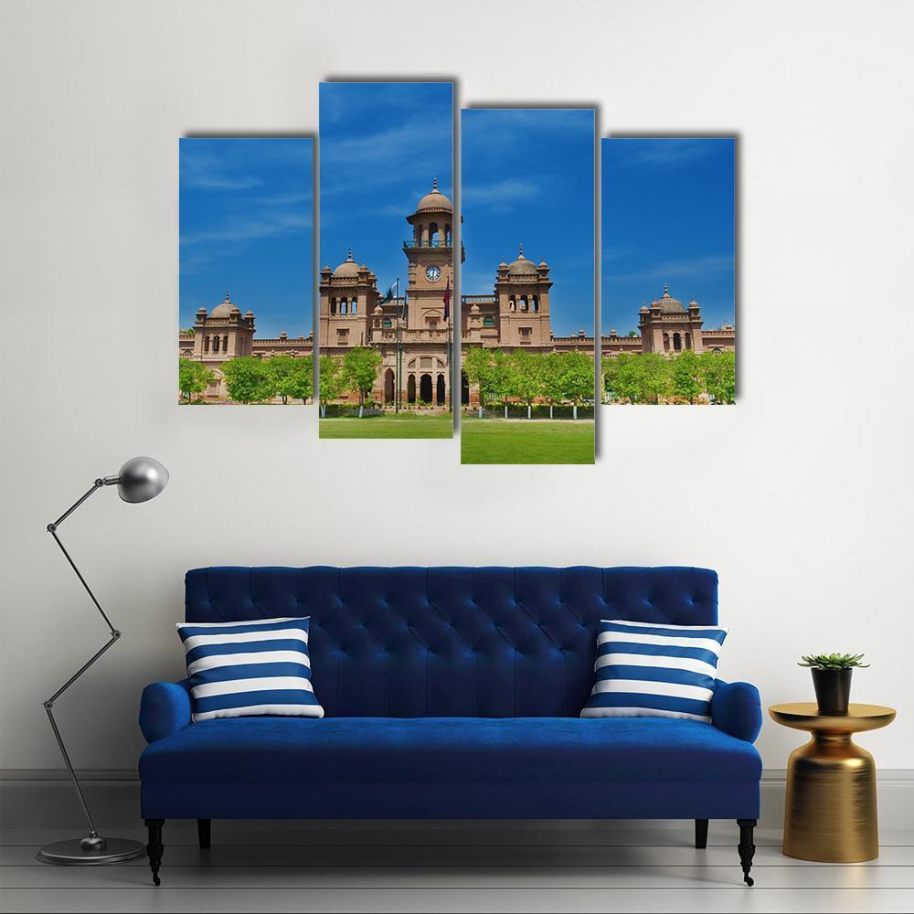 Peshawar University Pakistan Canvas Wall Art-4 Pop-Gallery Wrap-50" x 32"-Tiaracle