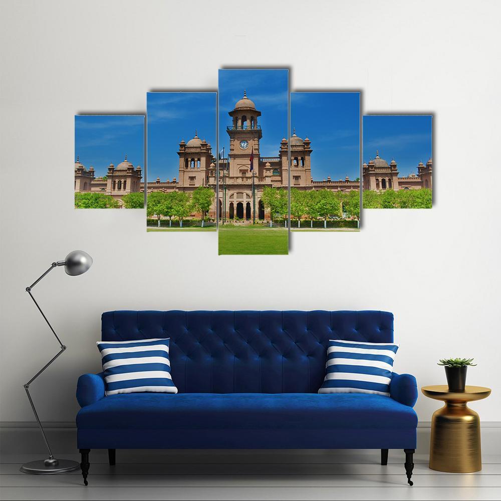 Peshawar University Pakistan Canvas Wall Art-5 Star-Gallery Wrap-62" x 32"-Tiaracle