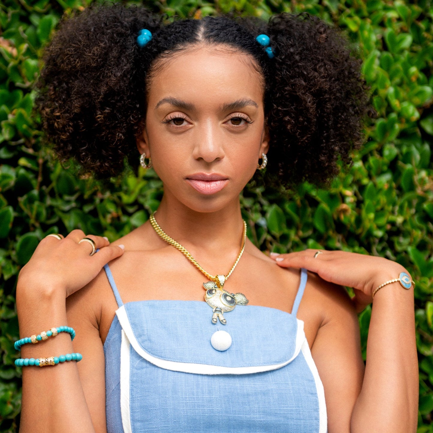 Powerpuff Girls x King Ice - Bubbles Necklace