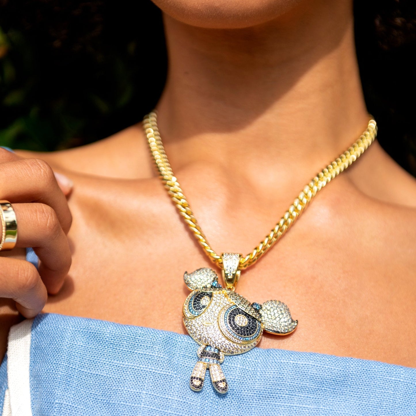 Powerpuff Girls x King Ice - Bubbles Necklace