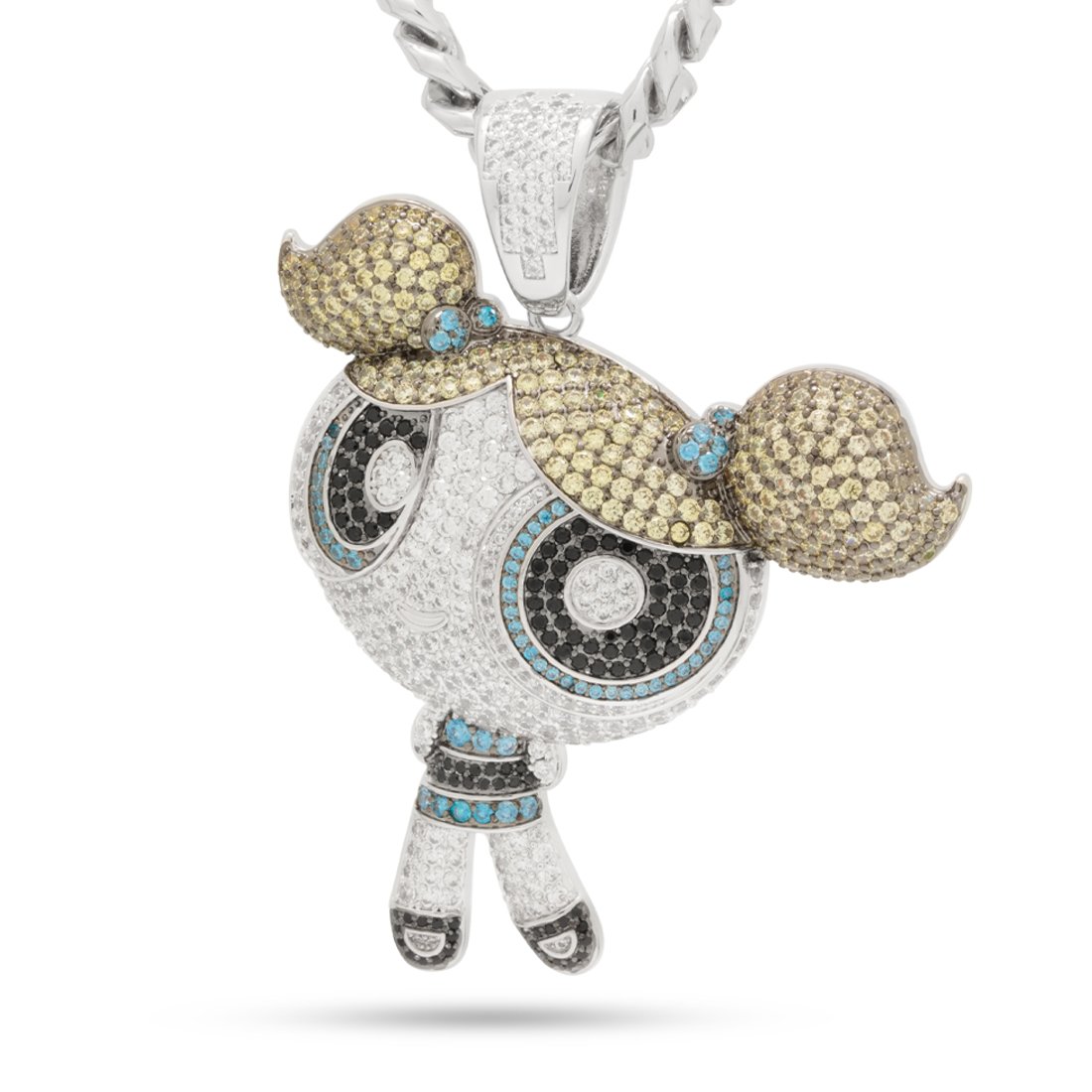 パワーパフガールズ ネックレス　バブルス　キングアイス Powerpuff Girls x King Ice - Bubbles Necklace – Wixpa Demo Store