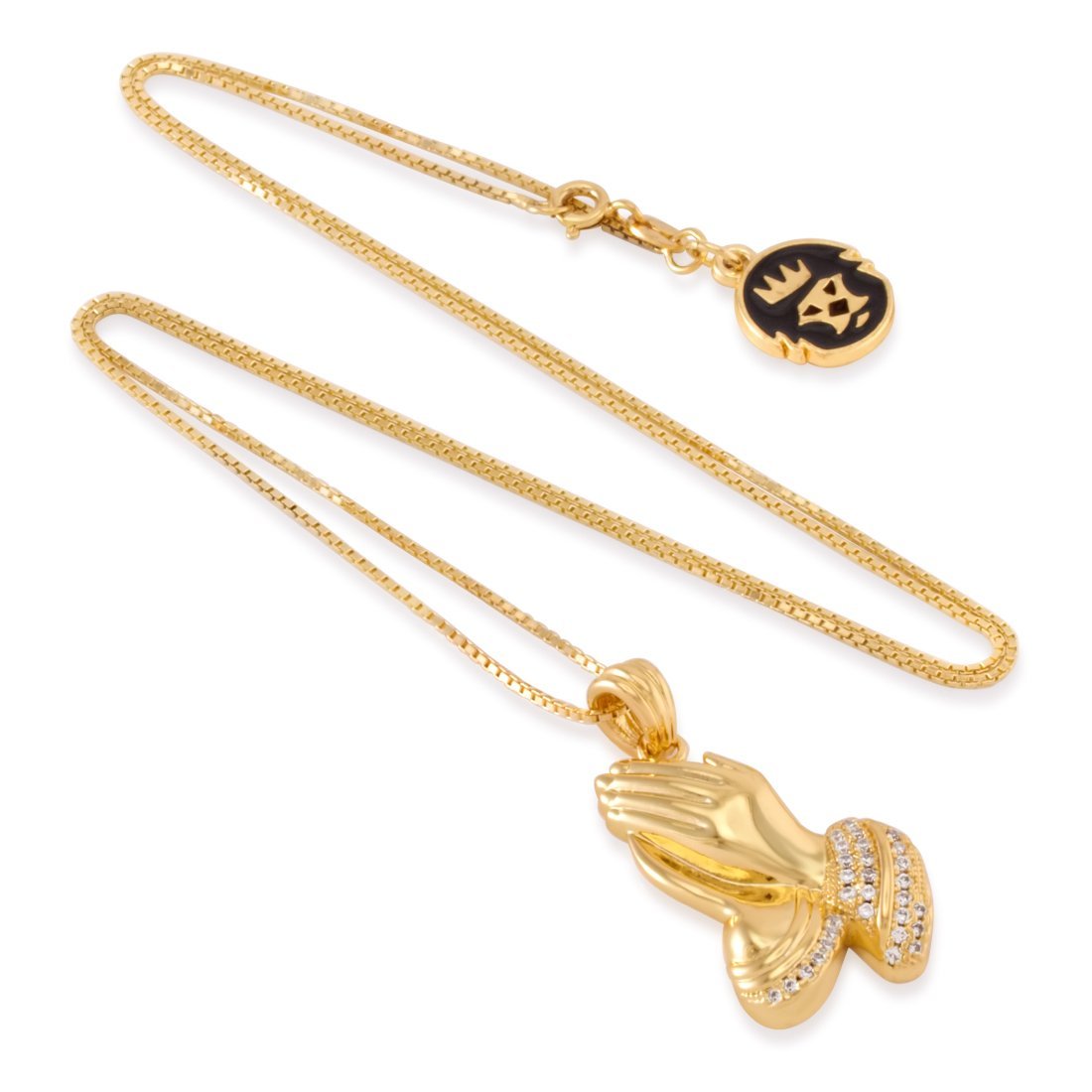 Praying Hands Emoji Necklace