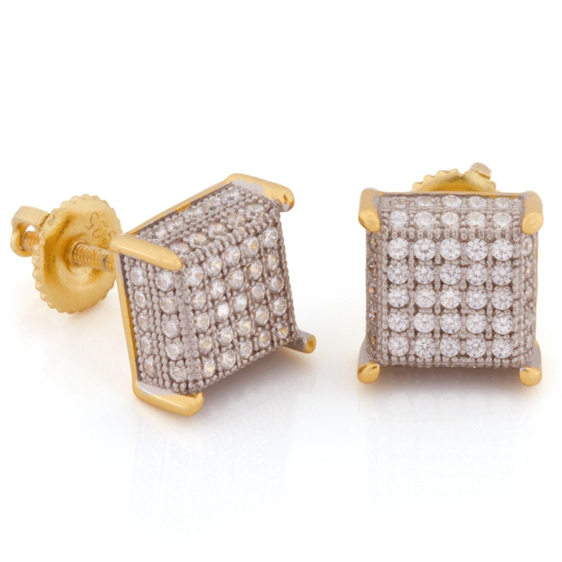 Prong Stud Earrings