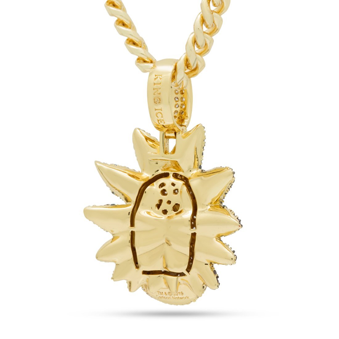 Rick and Morty x King Ice - Evil Rick Necklace