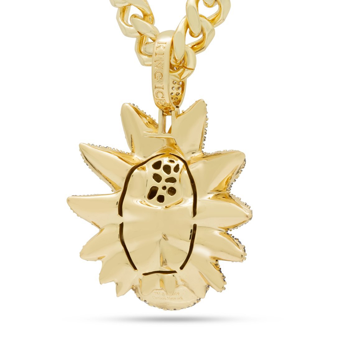 Rick and Morty x King Ice - Evil Rick Necklace