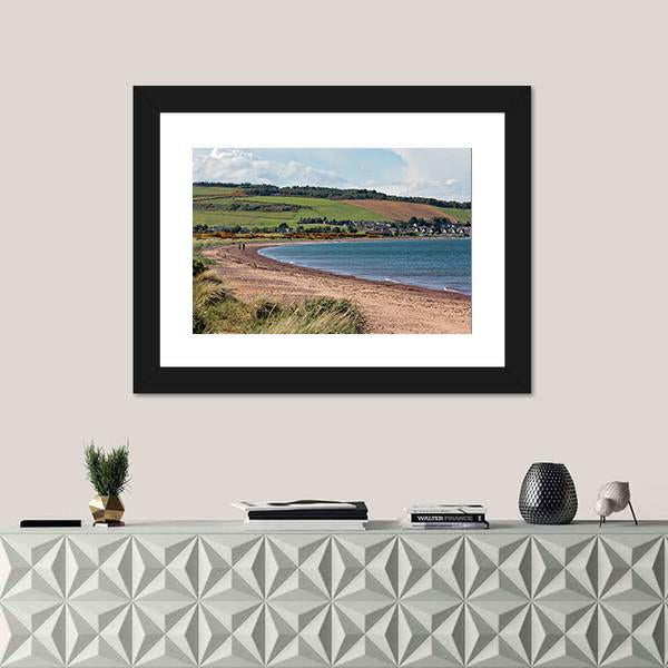 Rosemarkie Bay Canvas Wall Art-1 Piece-Framed Print-20" x 16"-Tiaracle