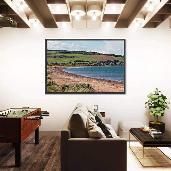 Rosemarkie Bay Canvas Wall Art-3 Horizontal-Gallery Wrap-25" x 16"-Tiaracle