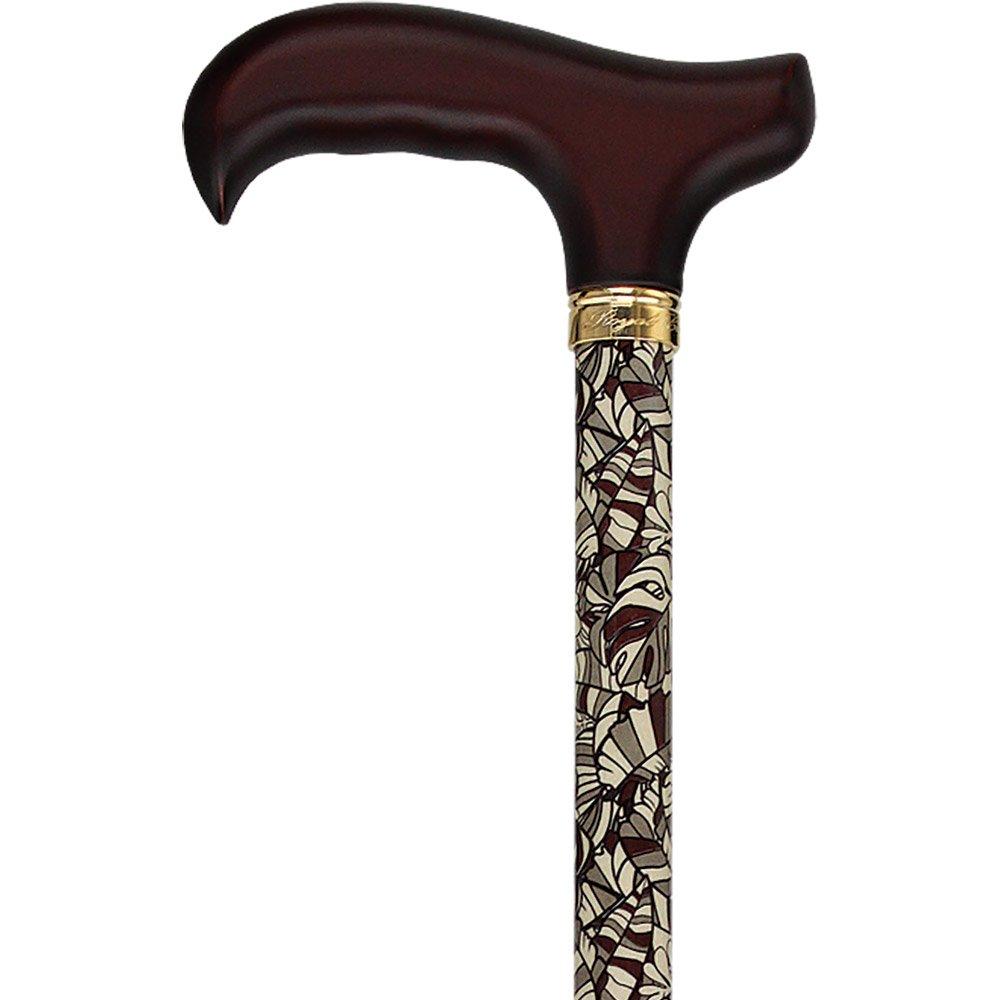 Scratch & Dent Bahama Leaf Adjustable Derby Walking Cane V1760