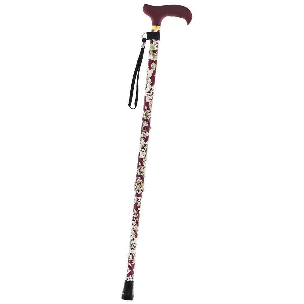 Scratch & Dent Burgundy Beauty Standard Adjustable Cane V1670