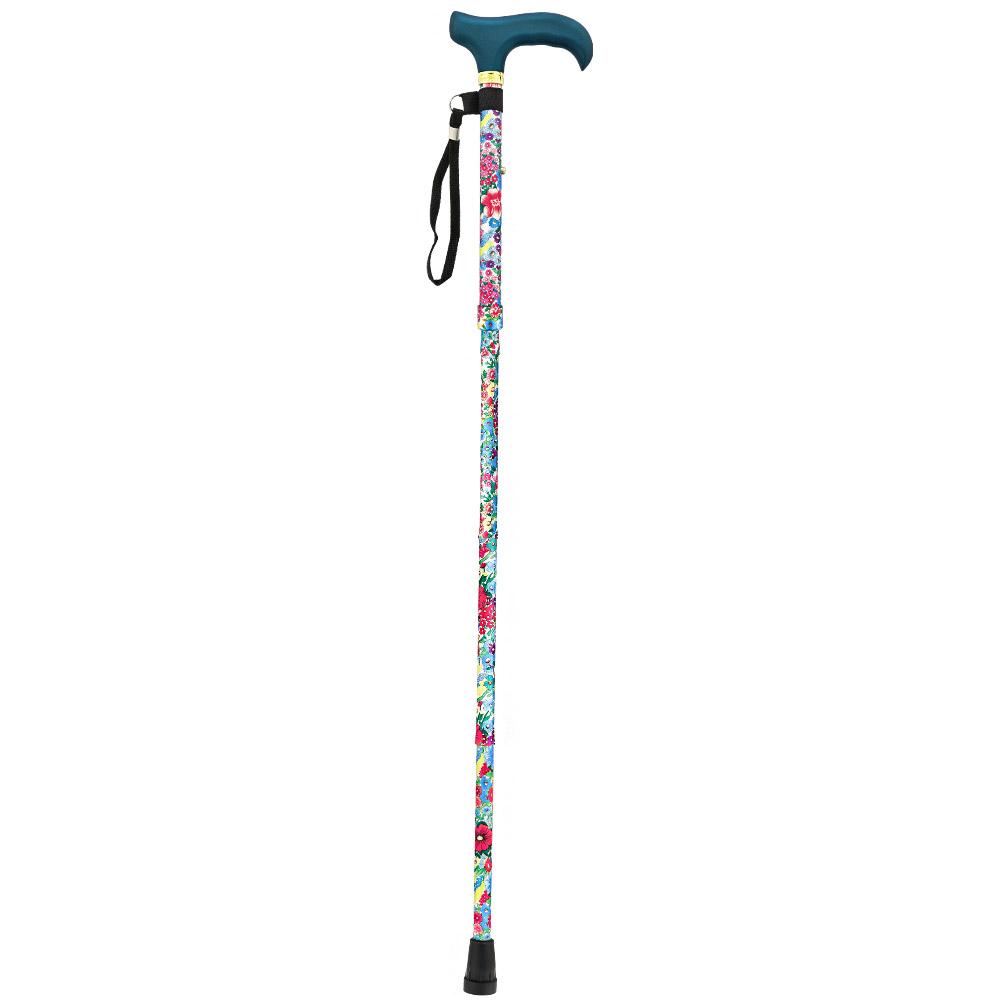 Scratch & Dent Beautiful Bouquet Adjustable Folding Cane V1782