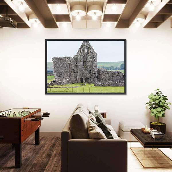 Ruins Of Glenluce Abbey Canvas Wall Art-3 Horizontal-Gallery Wrap-25" x 16"-Tiaracle