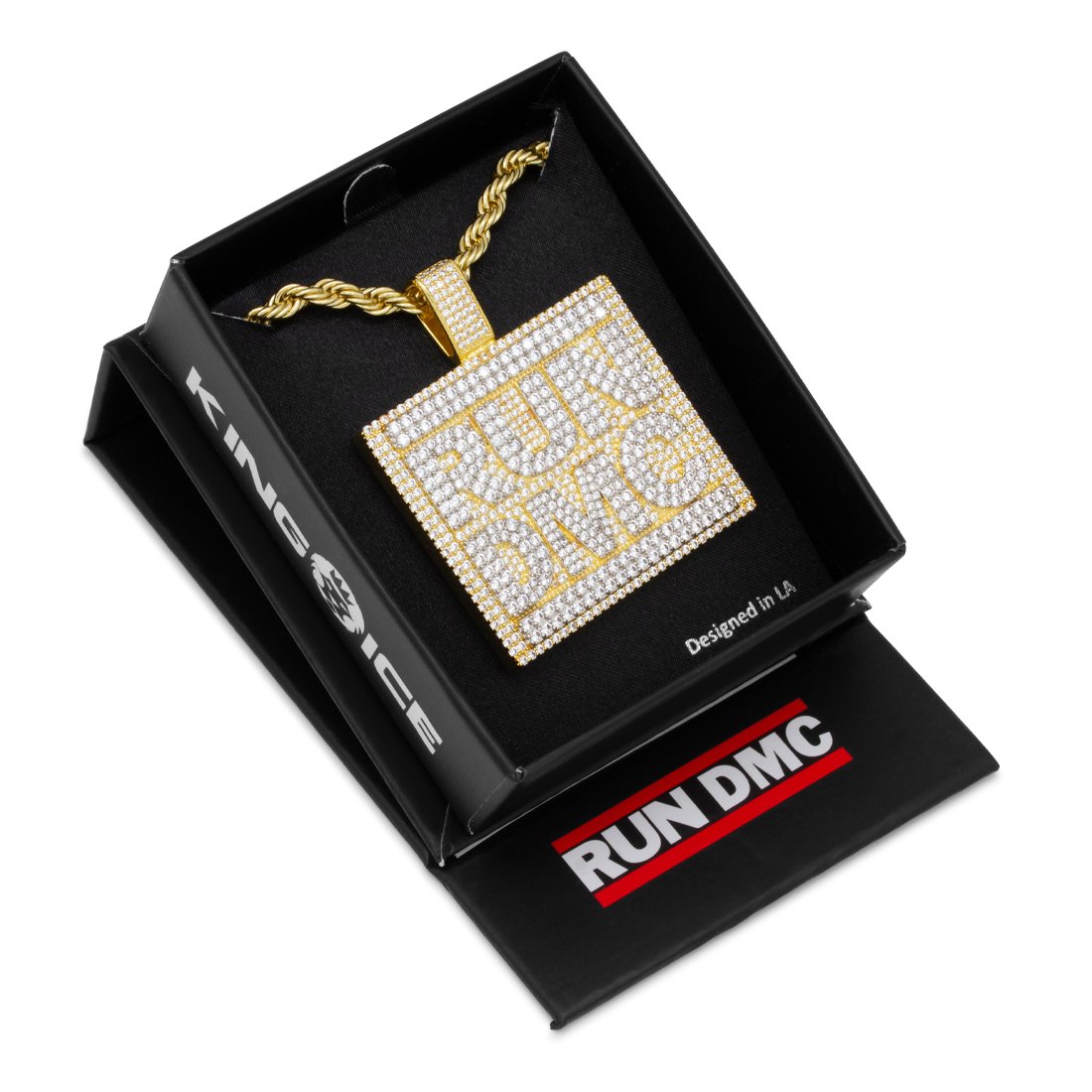 RUN DMC x King Ice - Classic Logo Necklace