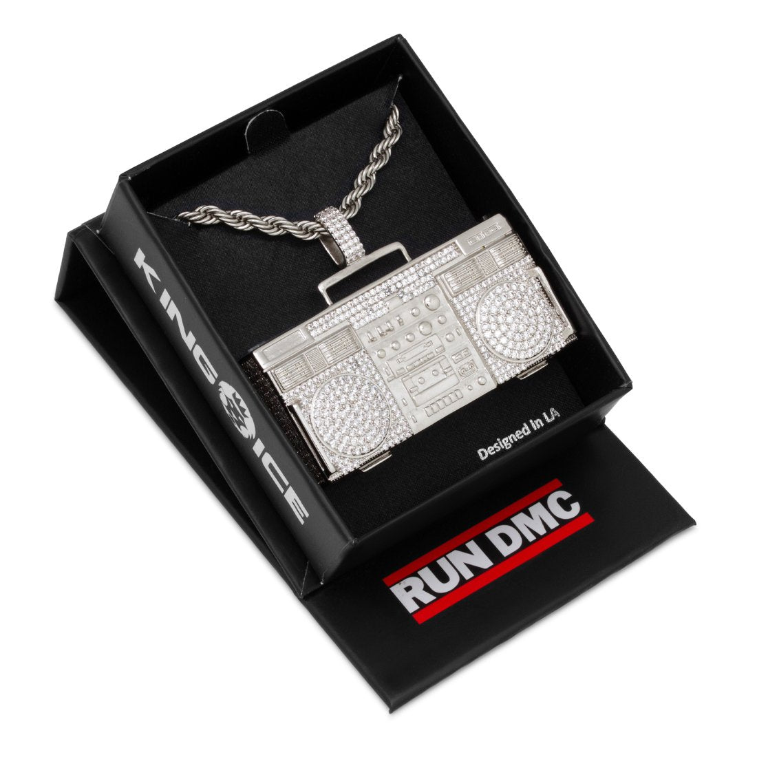 RUN DMC x King Ice - Ghetto Blaster Necklace – Wixpa Demo Store
