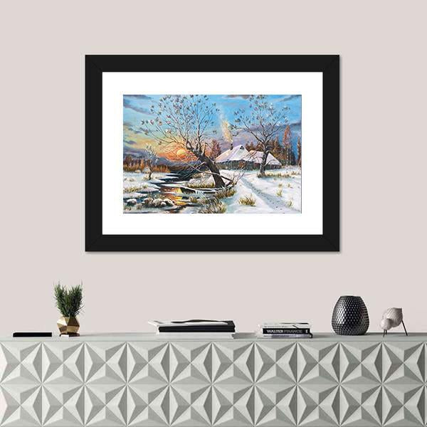 Russian Artist Klevera Canvas Wall Art-1 Piece-Framed Print-20" x 16"-Tiaracle