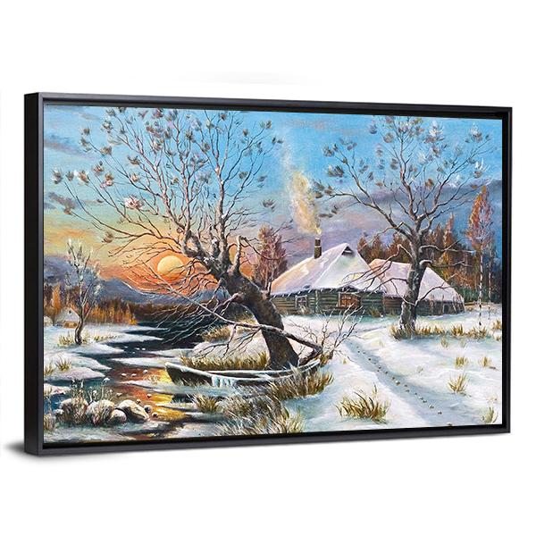 Russian Artist Klevera Canvas Wall Art-3 Horizontal-Gallery Wrap-25" x 16"-Tiaracle