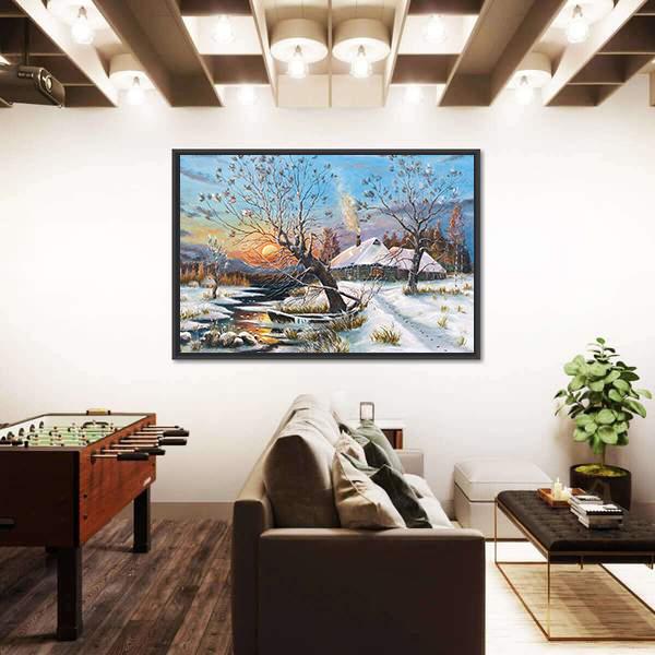 Russian Artist Klevera Canvas Wall Art-3 Horizontal-Gallery Wrap-25" x 16"-Tiaracle