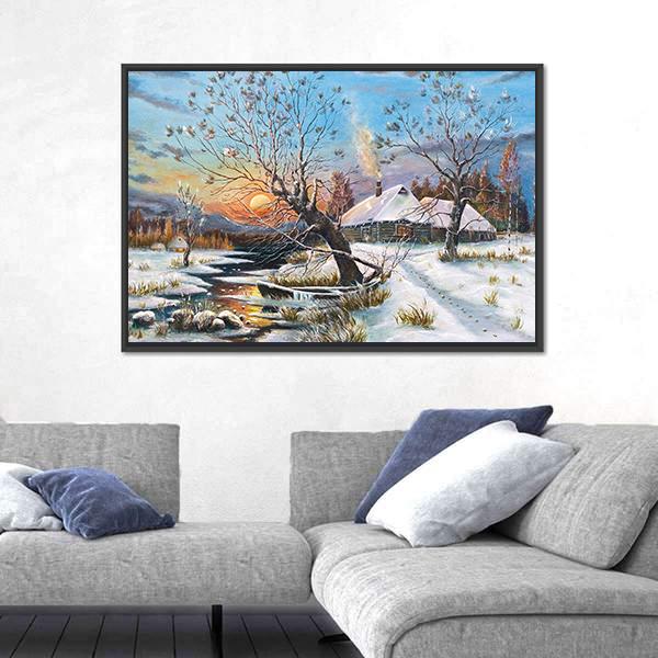 Russian Artist Klevera Canvas Wall Art-3 Horizontal-Gallery Wrap-25" x 16"-Tiaracle