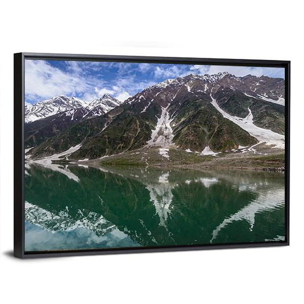 Saiful Malook Lake Kaghan Valley Pakistan Canvas Wall Art-3 Horizontal-Gallery Wrap-25" x 16"-Tiaracle