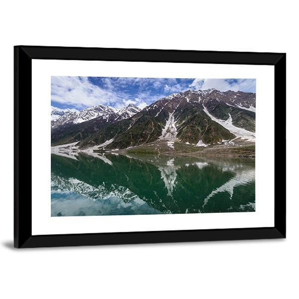 Saiful Malook Lake Kaghan Valley Pakistan Canvas Wall Art-3 Horizontal-Gallery Wrap-25" x 16"-Tiaracle