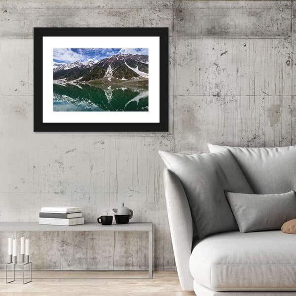 Saiful Malook Lake Kaghan Valley Pakistan Canvas Wall Art-3 Horizontal-Gallery Wrap-25" x 16"-Tiaracle