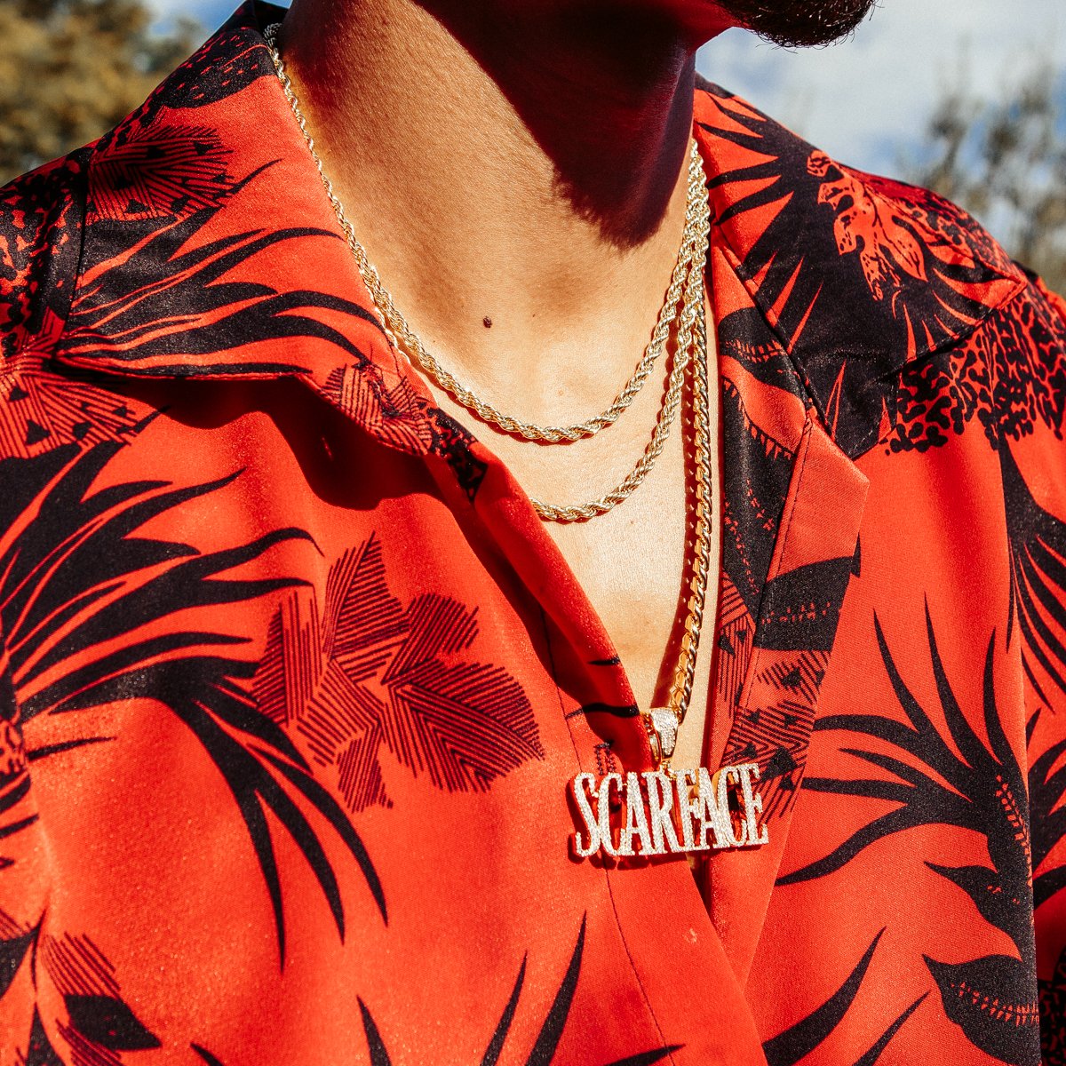 Scarface x King Ice - Scarface Logo Necklace