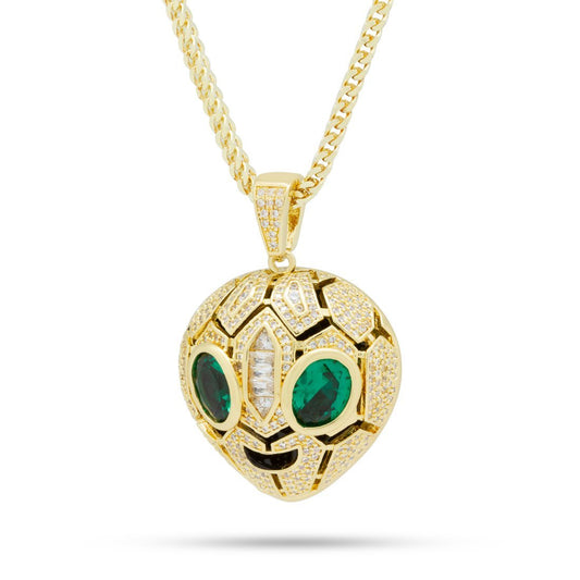 Serpent Alien Emoji Necklace