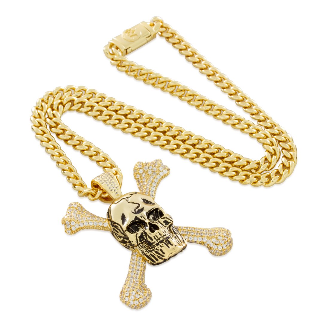 Skull and Crossbones Necklace