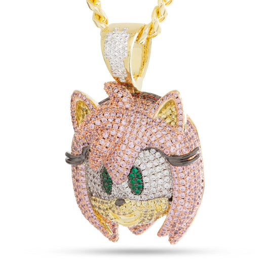 Sonic the Hedgehog x King Ice - Amy Necklace