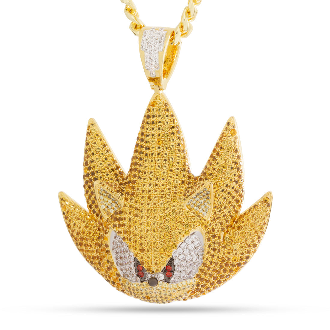 Sonic the Hedgehog x King Ice - LE Super Sonic Necklace