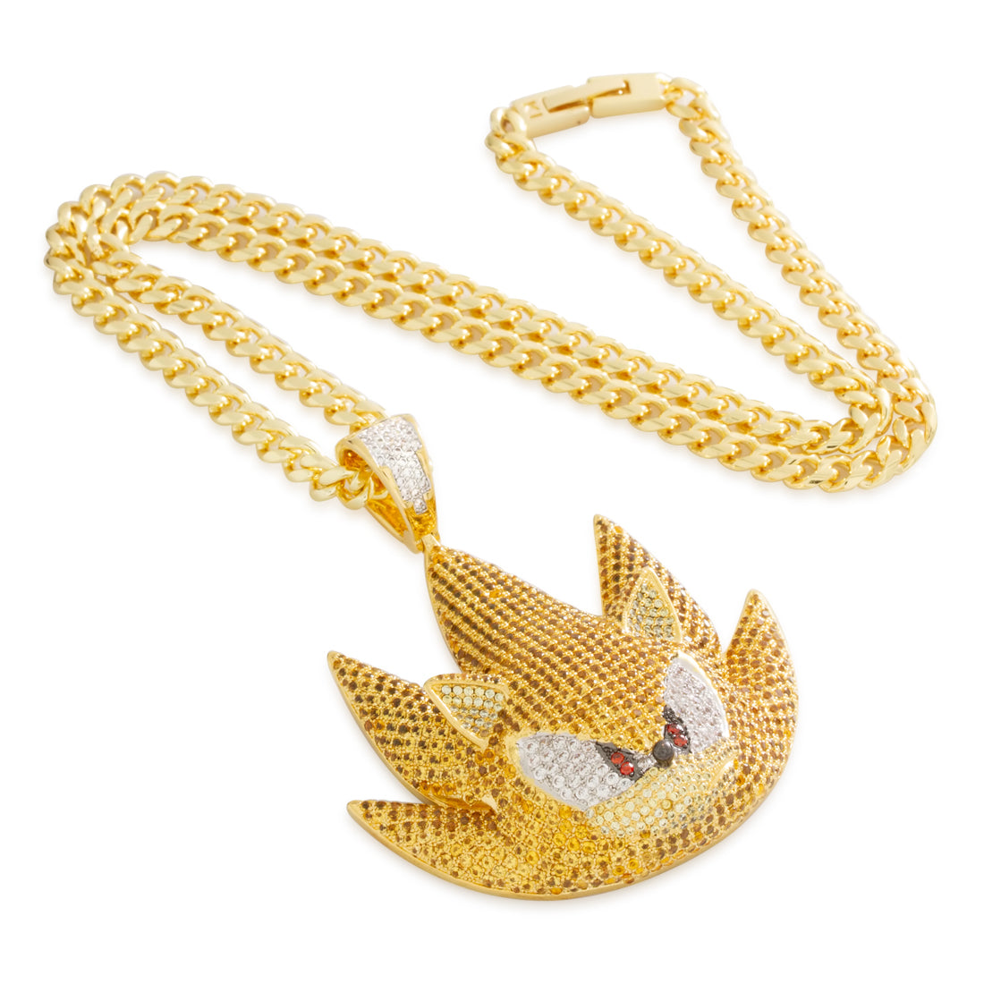 Sonic the Hedgehog x King Ice - LE Super Sonic Necklace