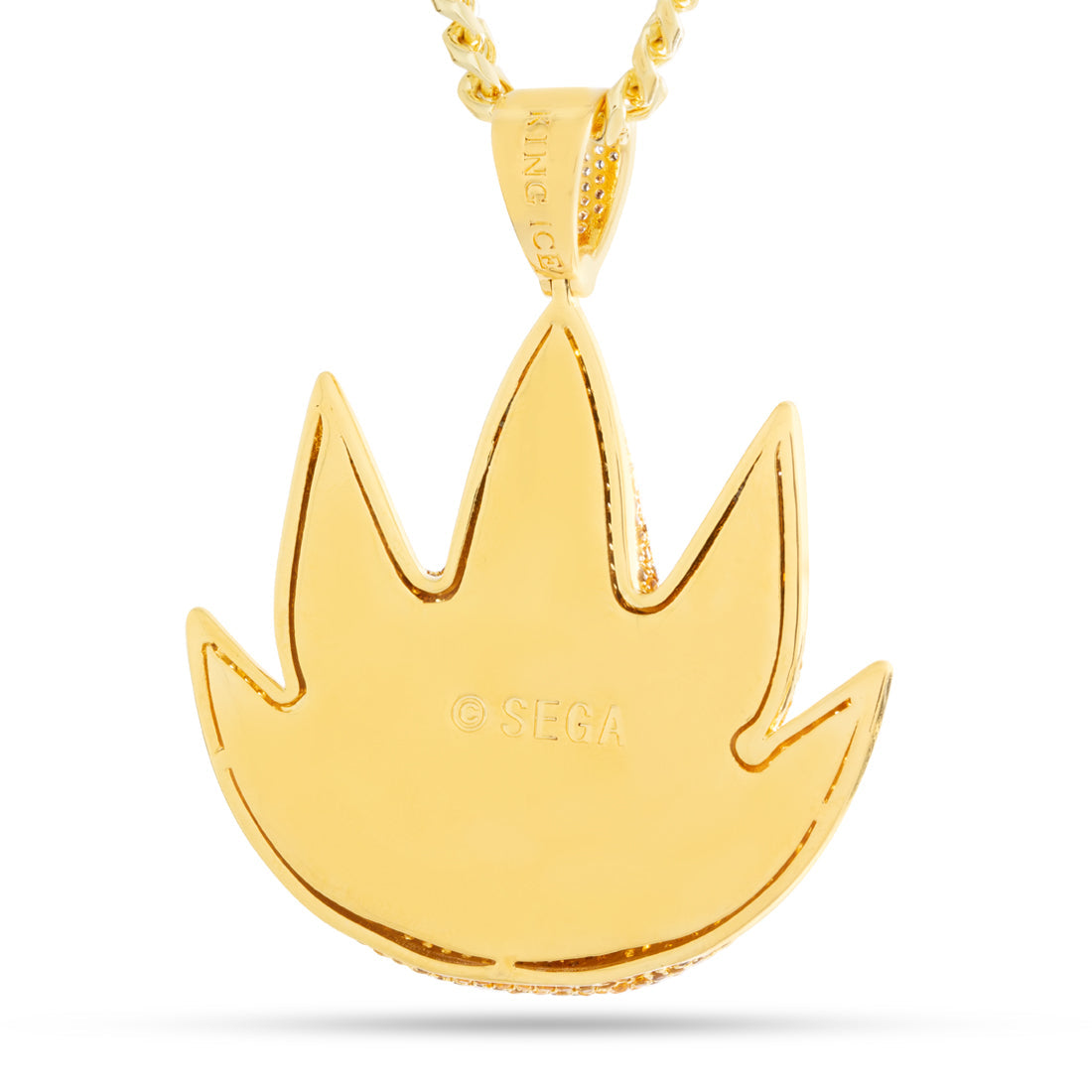 Sonic the Hedgehog x King Ice - LE Super Sonic Necklace