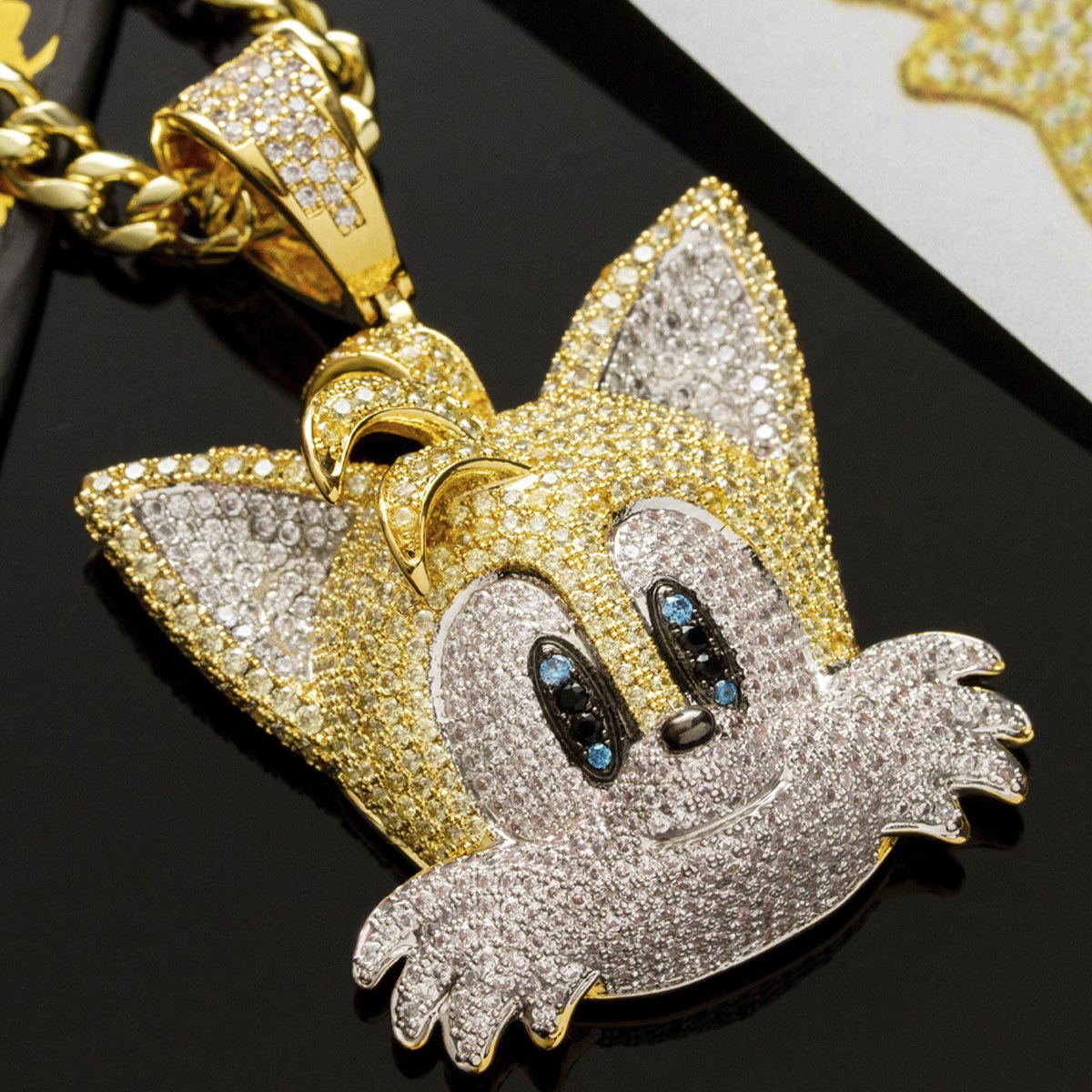 Sonic the Hedgehog x King Ice - Tails Necklace