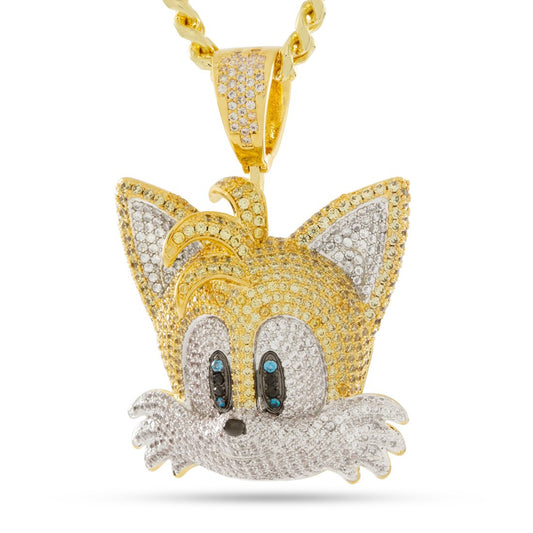 Sonic the Hedgehog x King Ice - Tails Necklace