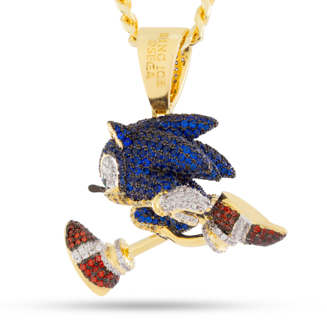 Sonic the Hedgehog x King Ice - Fast Sonic Necklace