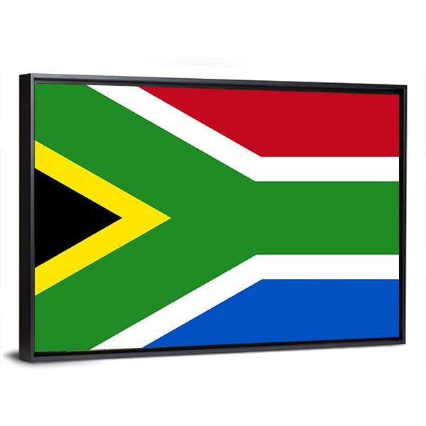 South-African Republic Flag Canvas Wall Art-3 Horizontal-Gallery Wrap-25" x 16"-Tiaracle