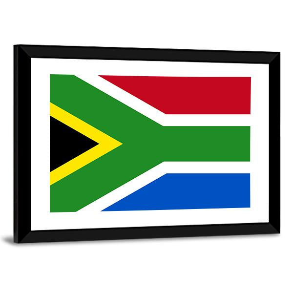 South-African Republic Flag Canvas Wall Art-3 Horizontal-Gallery Wrap-25" x 16"-Tiaracle