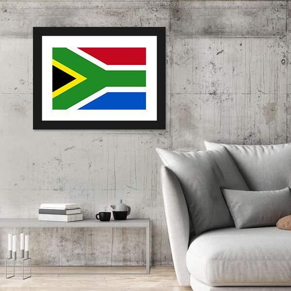 South-African Republic Flag Canvas Wall Art-3 Horizontal-Gallery Wrap-25" x 16"-Tiaracle