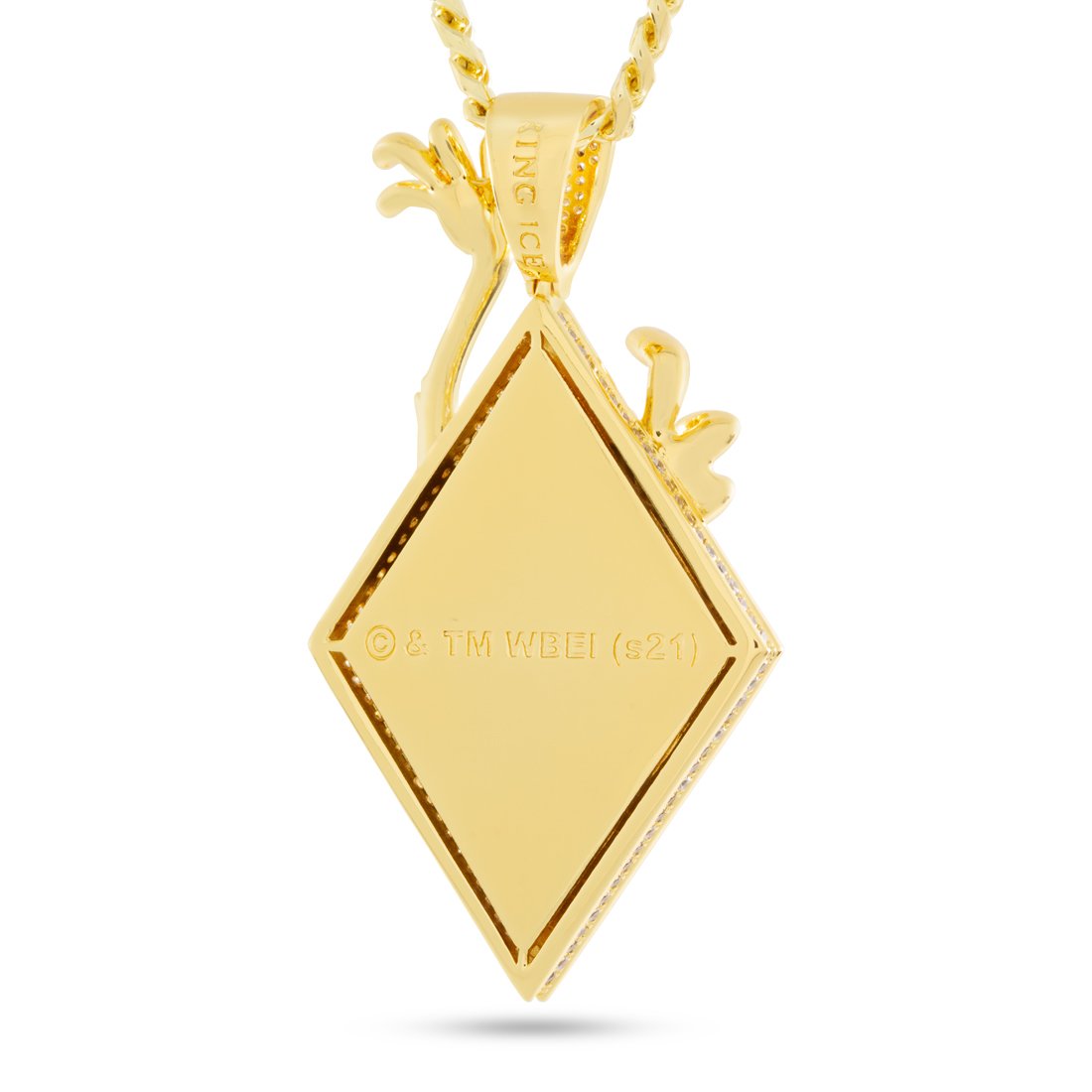 Space Jam x King Ice - Tasmanian Devil Necklace