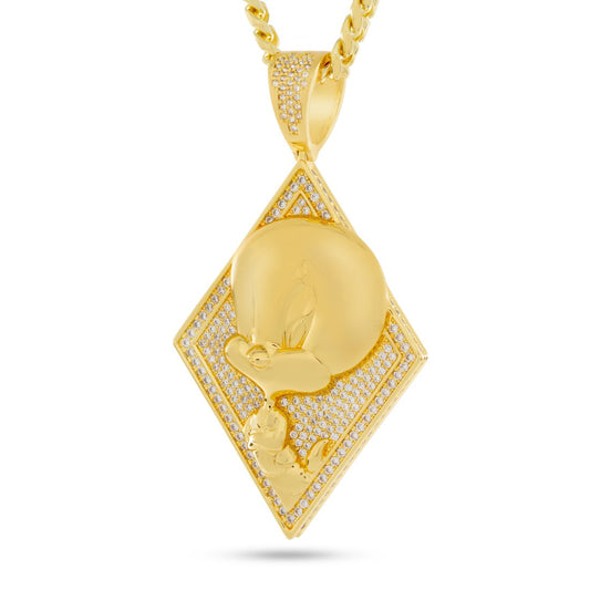 Space Jam x King Ice - Tweety Bird Necklace
