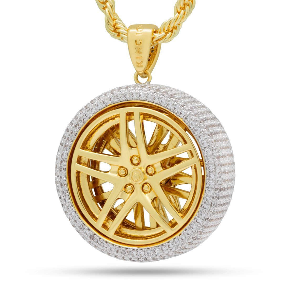 Spinning Rims Necklace