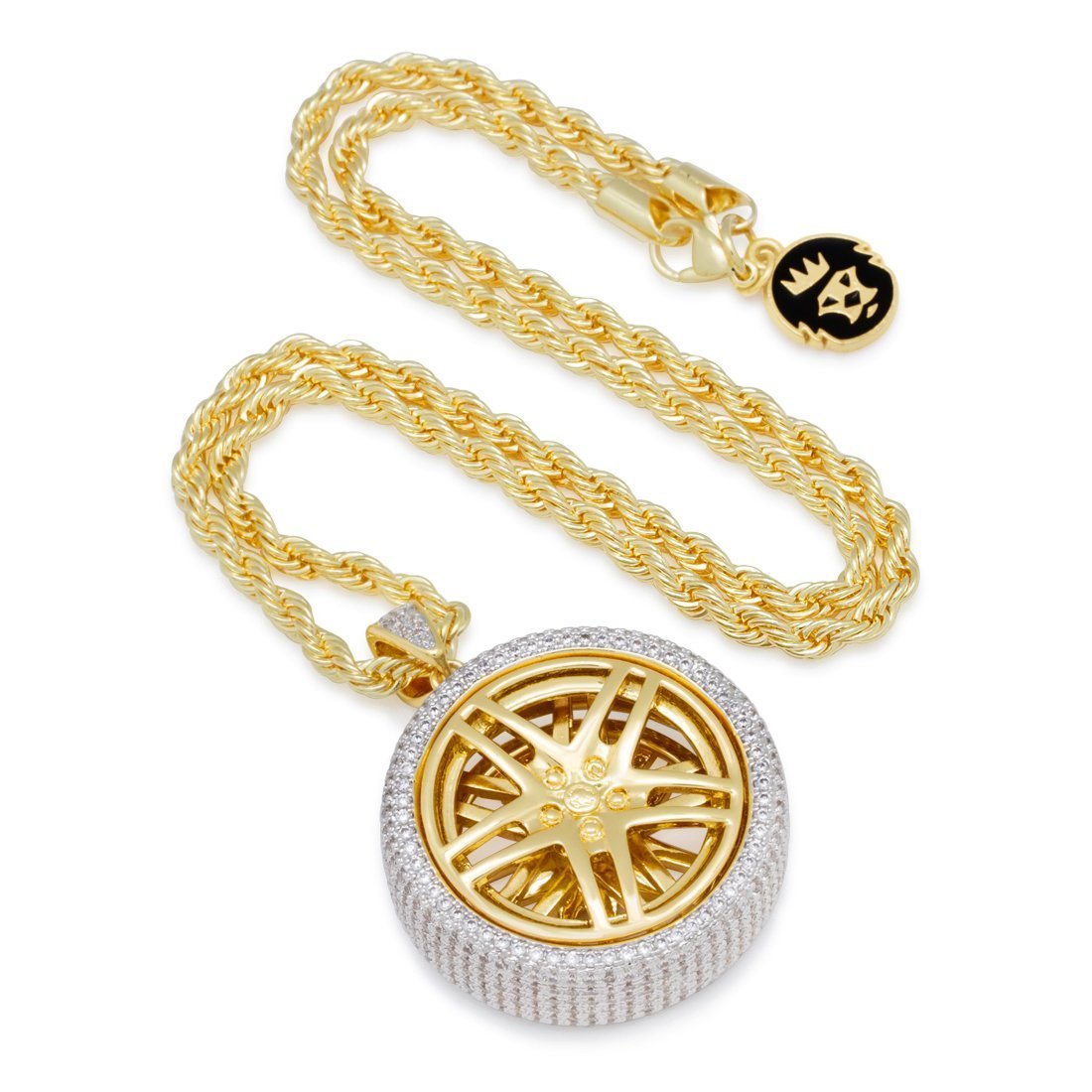 Spinning Rims Necklace