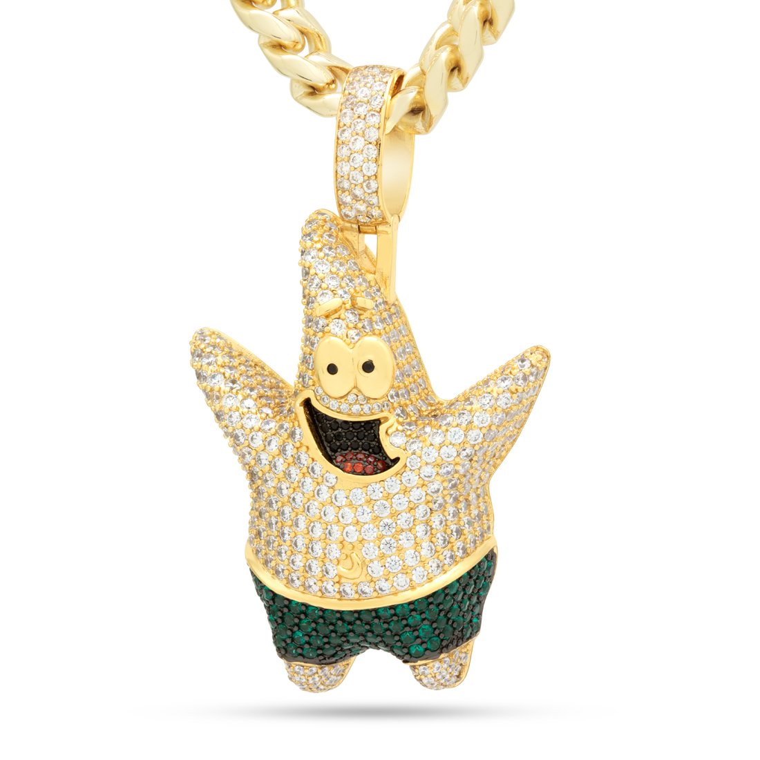 SpongeBob x King Ice - Iced Patrick Star Necklace