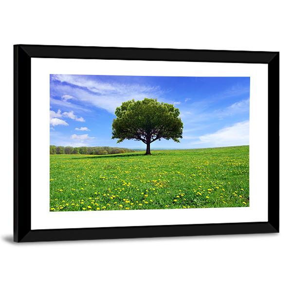 Spring Landscape Canvas Wall Art-3 Horizontal-Gallery Wrap-25" x 16"-Tiaracle