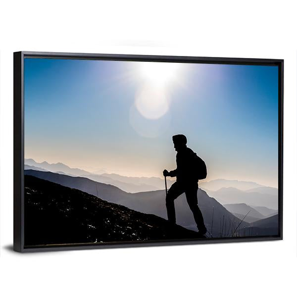 Step Into Success Canvas Wall Art-3 Horizontal-Gallery Wrap-25" x 16"-Tiaracle